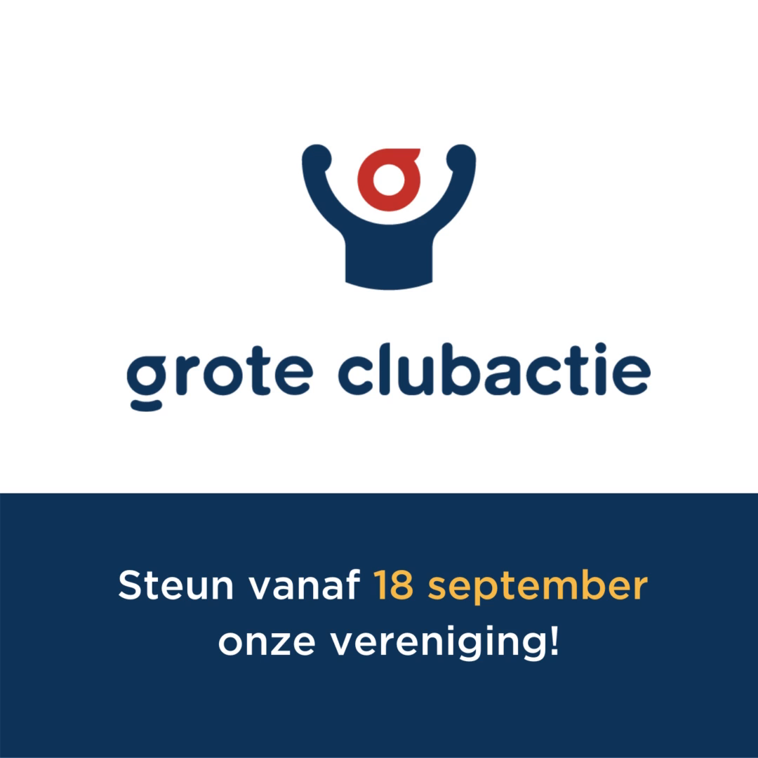 Grote Clubactie start 18 september 2021...