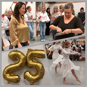 collagen feest voor 25-jarig jubileum Jantine