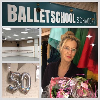 foto Rina 50 jaar balletschool